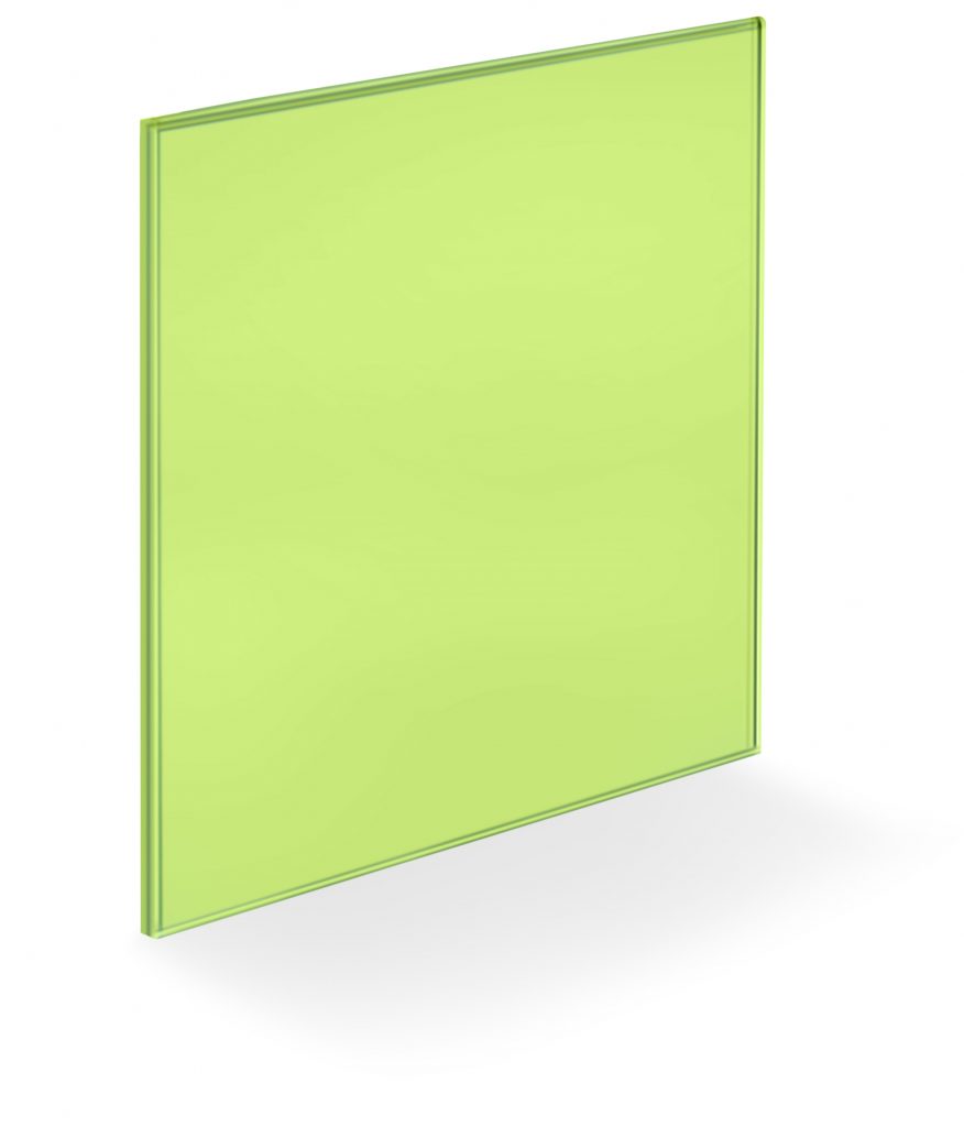  Glass Wall Panels - Green - Pantone 13-0535-TPX