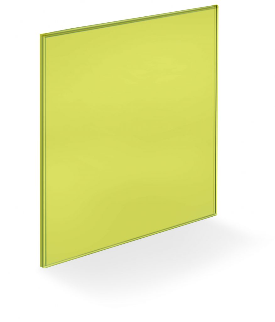 Glass Wall Panels - Green - Pantone 13-0645-TPX