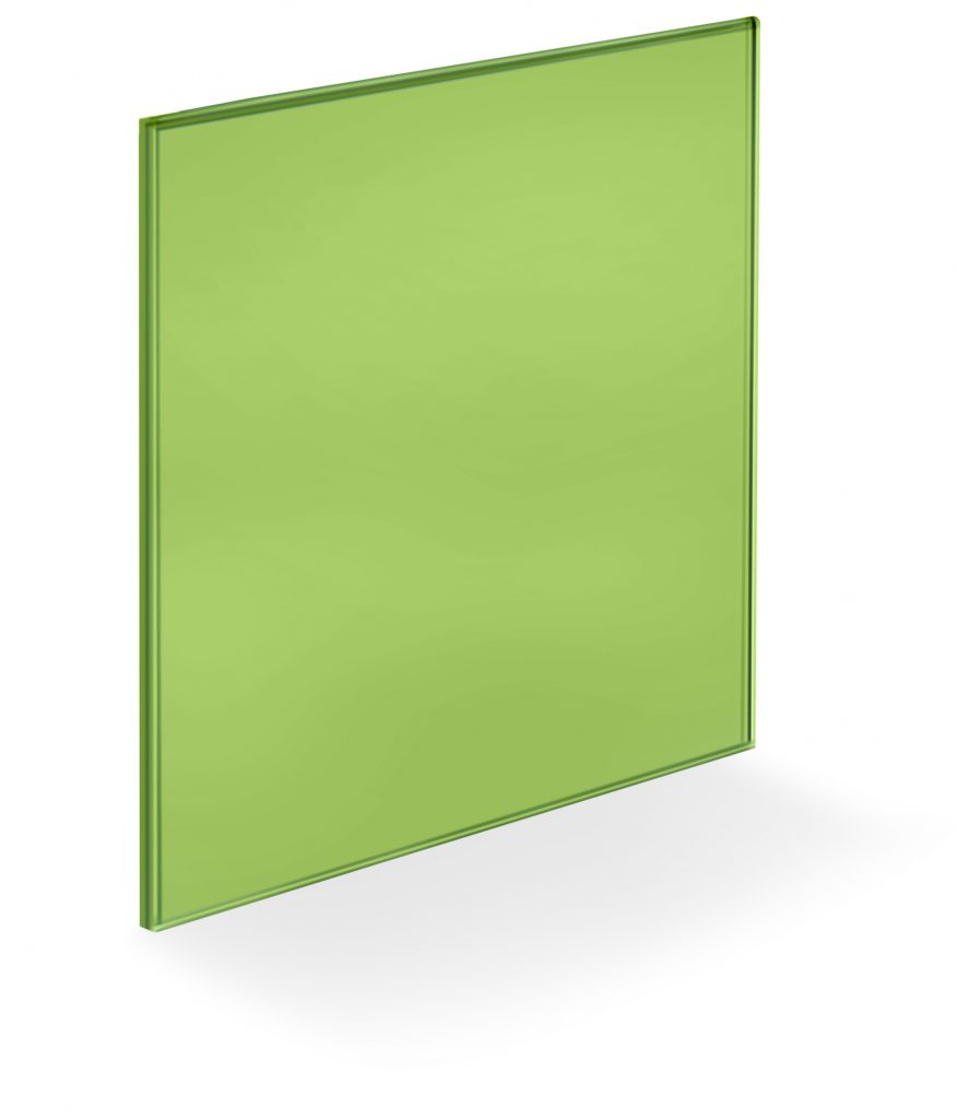 Glass Wall Panels - Green - Pantone 14-0244-TPX