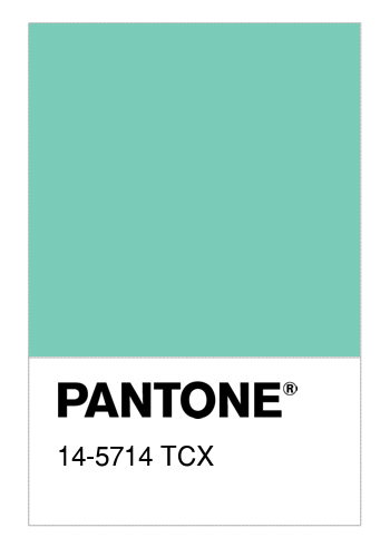 Glass Wall Panels - Blue - Pantone 14-5714-TCX.