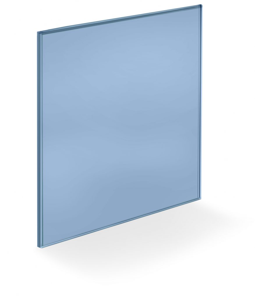  Glass Wall Panels - Blue - Pantone 15-4020