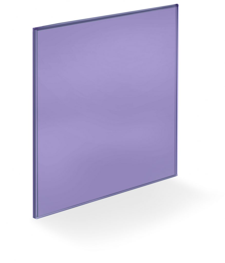 Glass Wall Panels - Purple - Pantone 16-3823-TPG