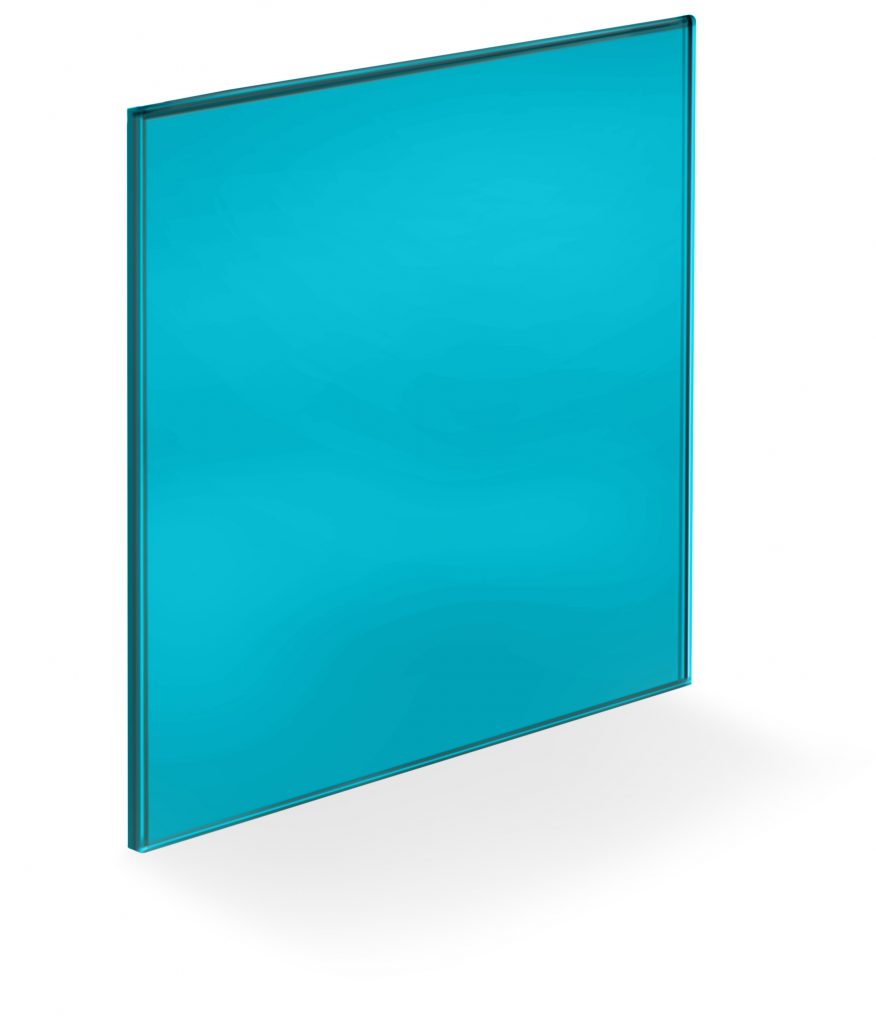  Glass Wall Panels - Blue - Pantone 16-4725-TCX