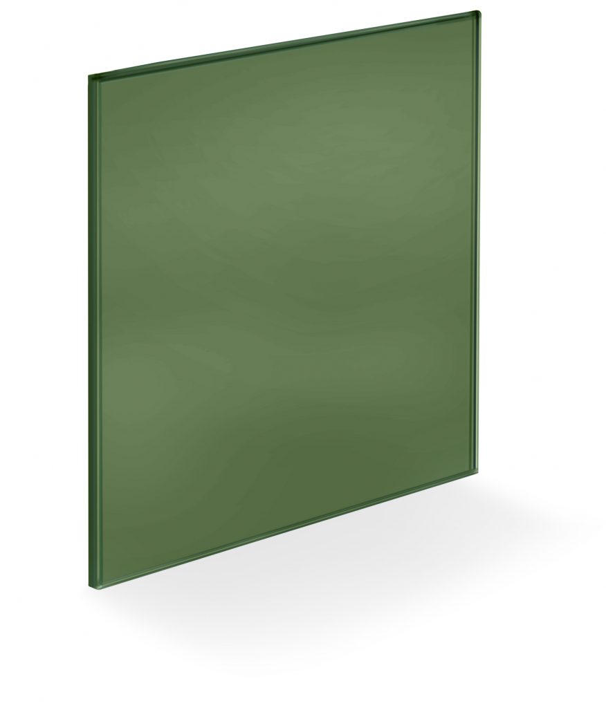  Glass Wall Panels - Green - Pantone 18-0107-TPG