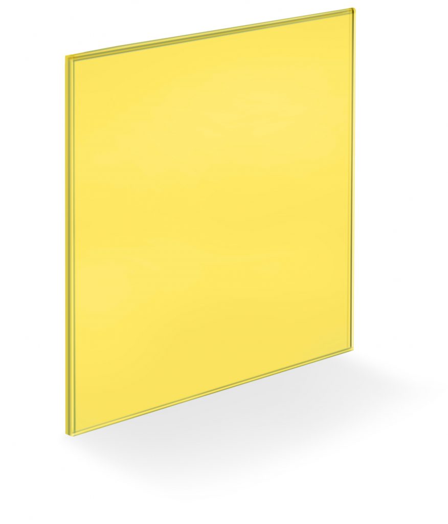 Glass Wall Panels - Yellow - Pantone 2003-UP