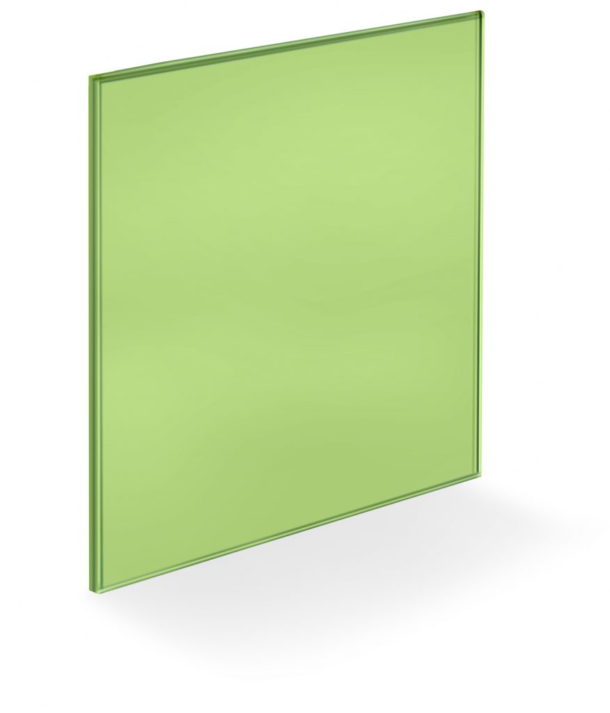  Glass Wall Panels - Green - Pantone 2284-C