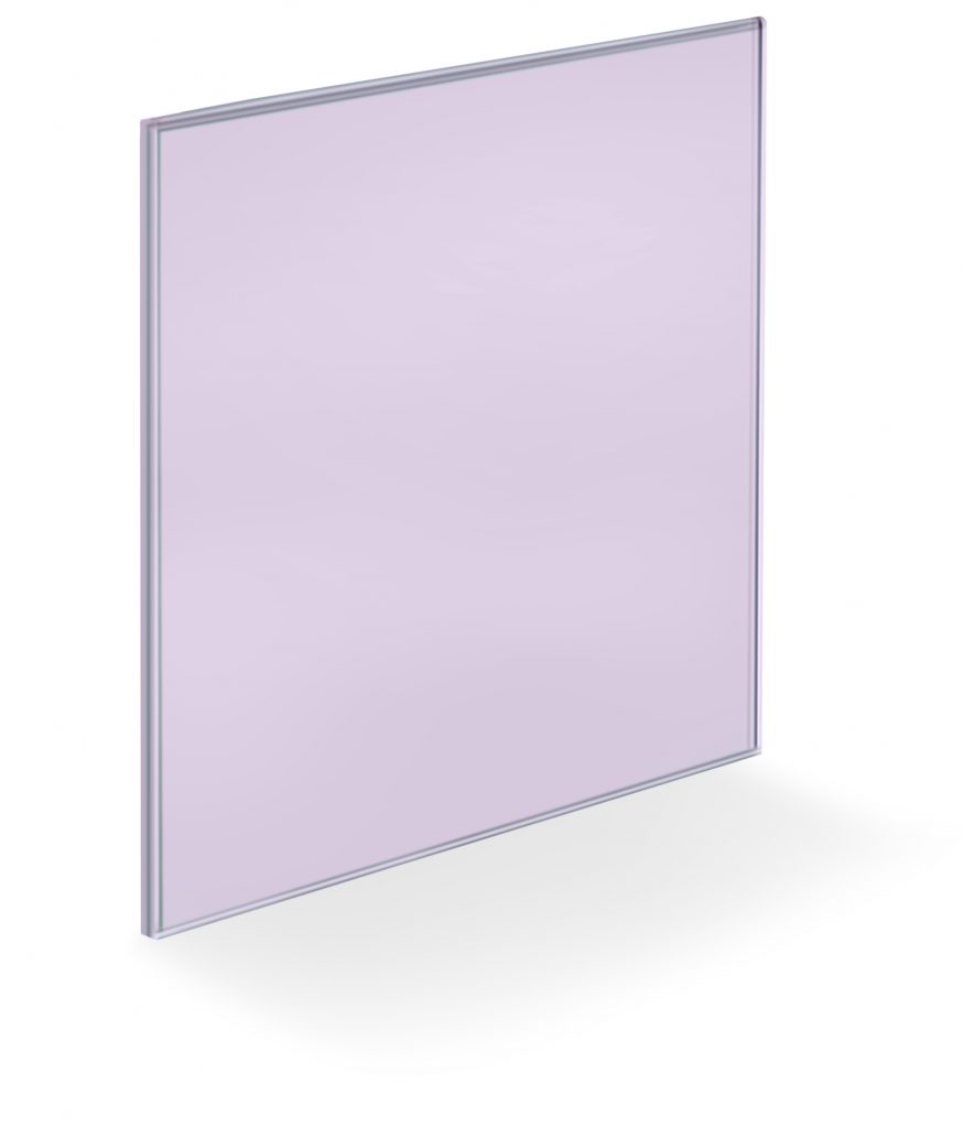 Glass Wall Panels - Purple - Pantone 263-CP