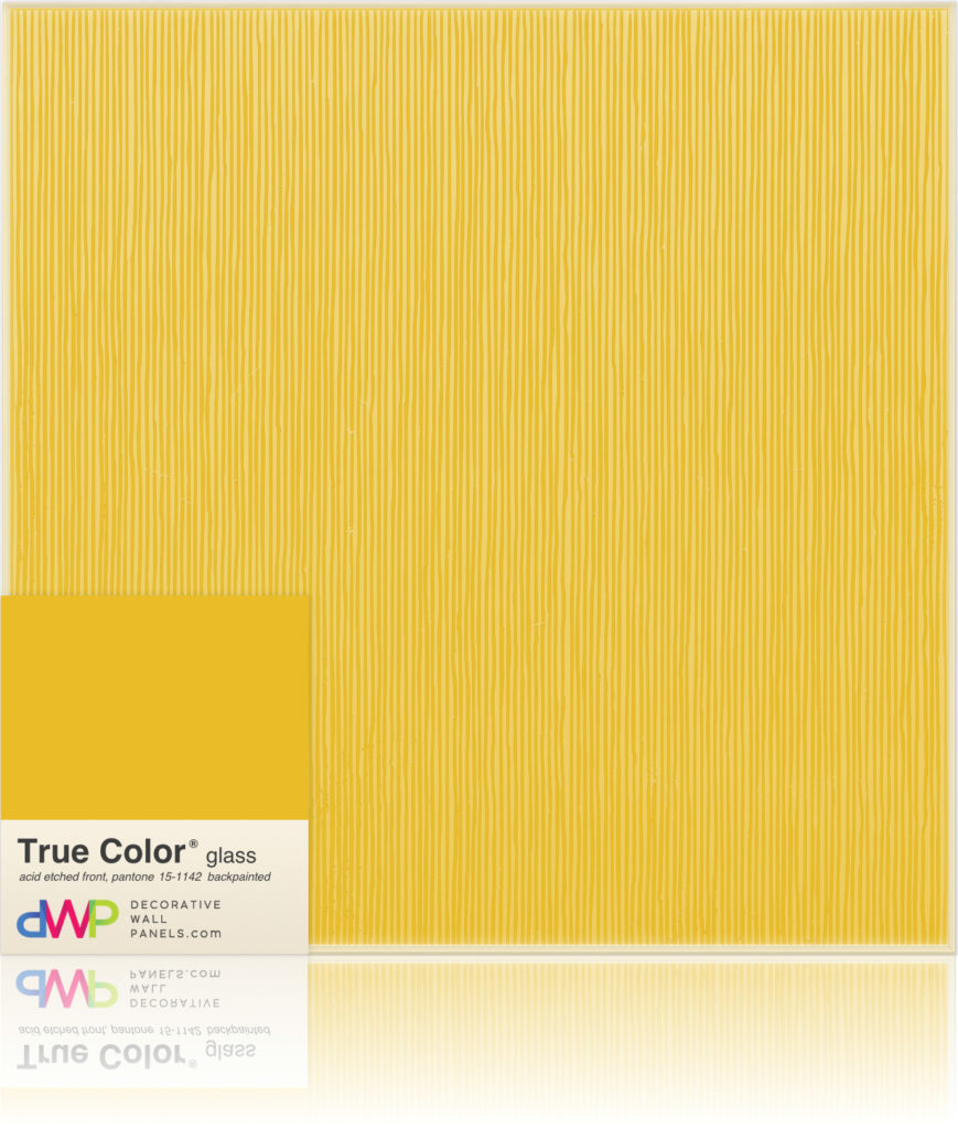 Glass Wall Panels - Etched & Backpainted - Aspens-Single-Backpainted