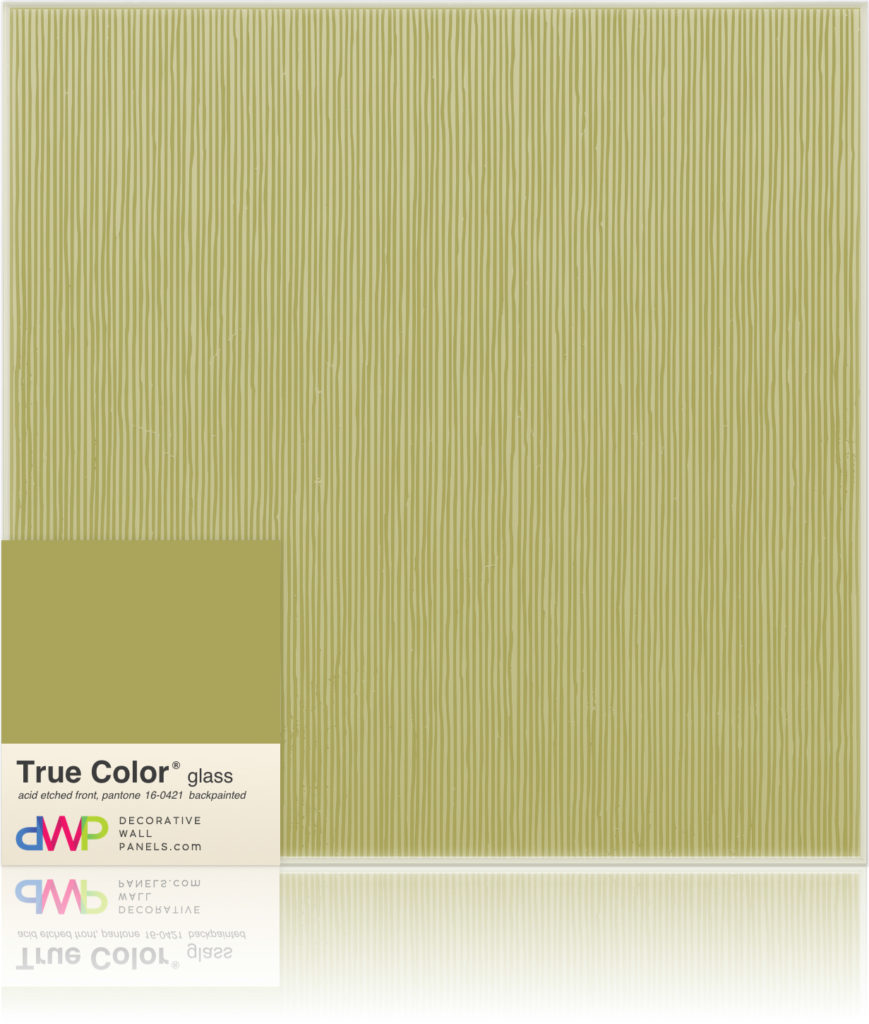 Glass Wall Panels - Etched & Backpainted - Aspens-Single-Backpainted