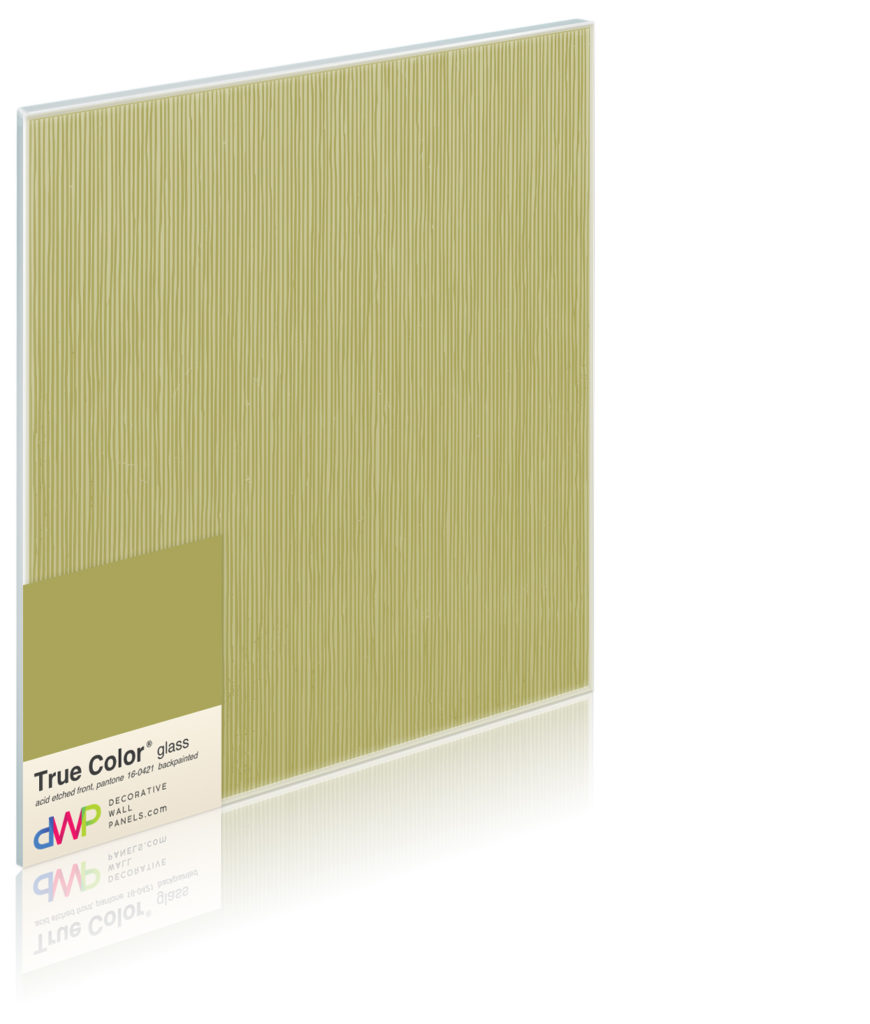 Glass Wall Panels - Etched & Backpainted - Aspens-Single-Backpainted