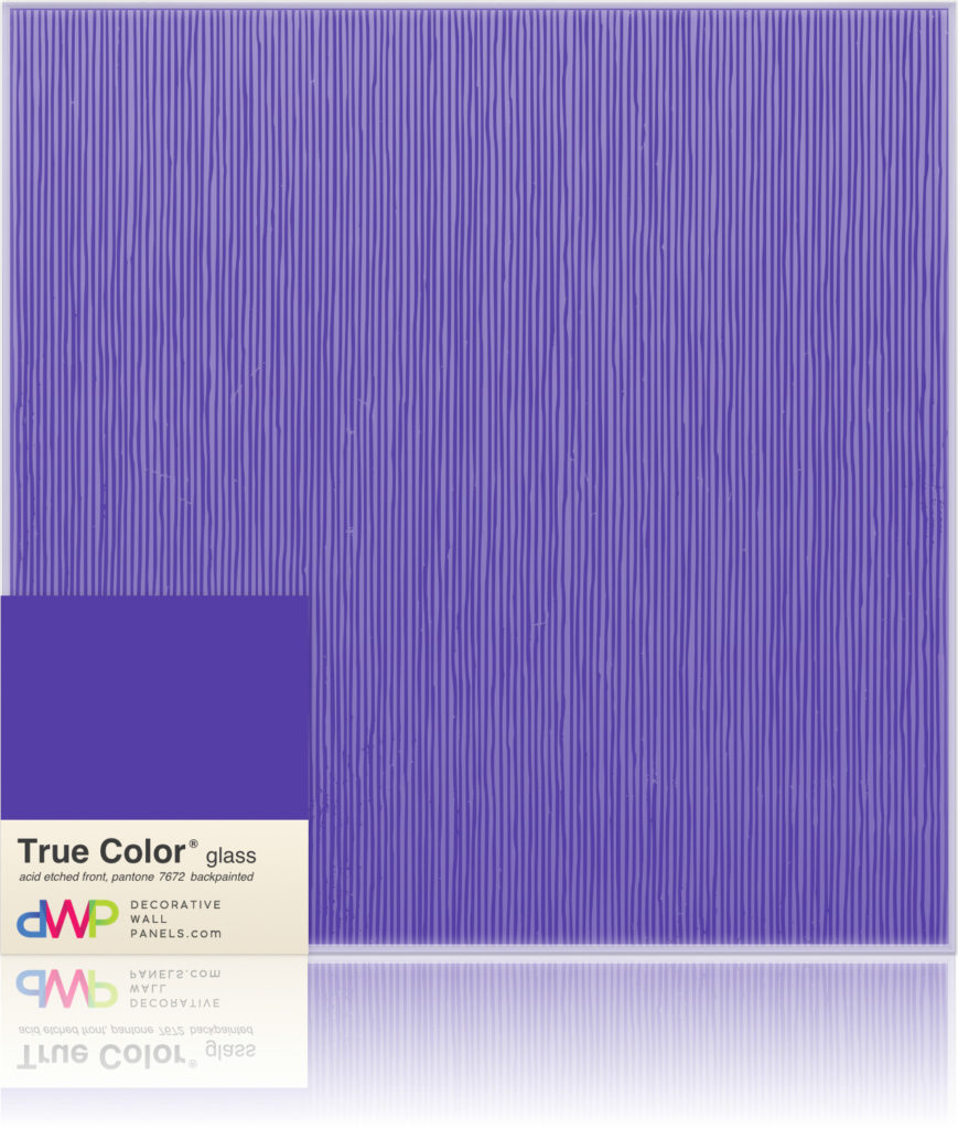 Glass Wall Panels - Etched & Backpainted - Aspens-Single-Backpainted