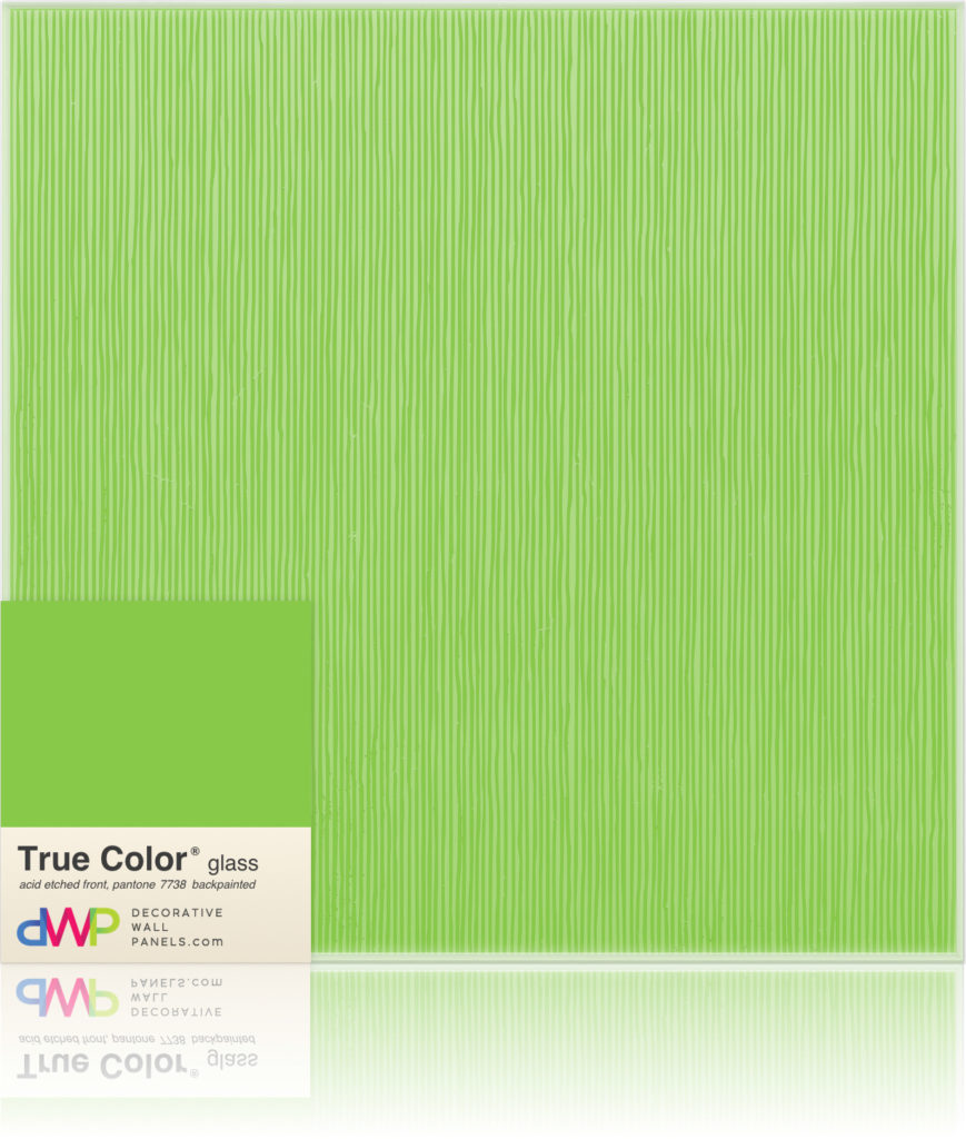 Glass Wall Panels - Etched & Backpainted - Aspens-Single-Backpainted
