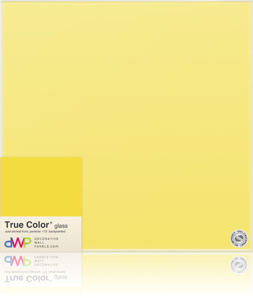 Glass Wall Panels - Backpainted - Pantone 113