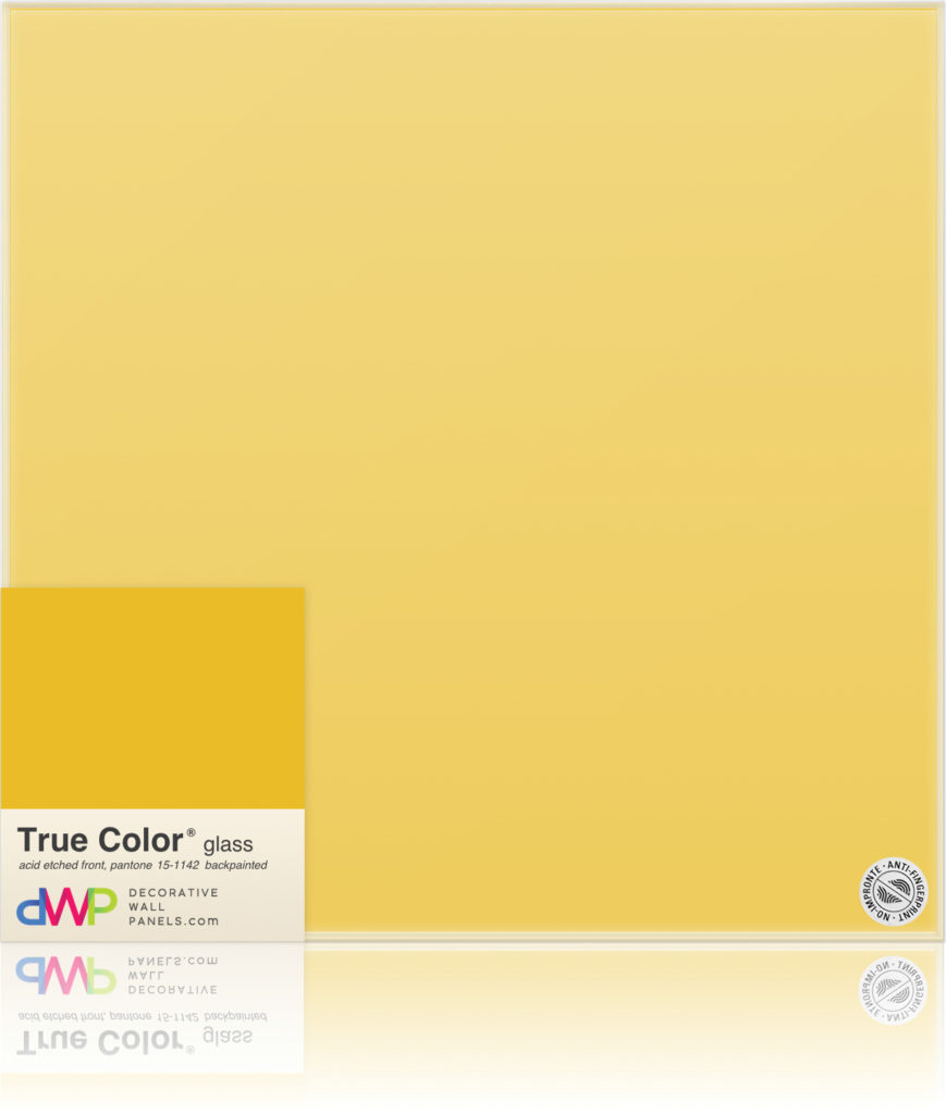  Glass Wall Panels - Backpainted - Pantone 15-1142