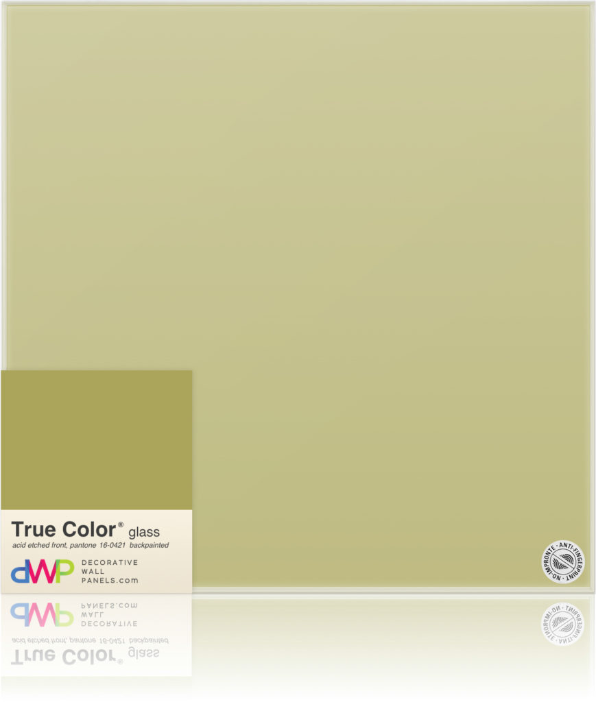 Glass Wall Panels - Backpainted - Pantone 16-0421