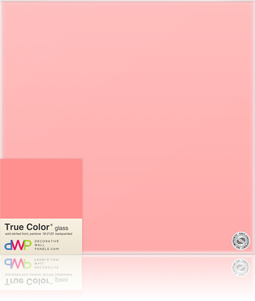 Glass Wall Panels - Backpainted - Pantone 18-2120