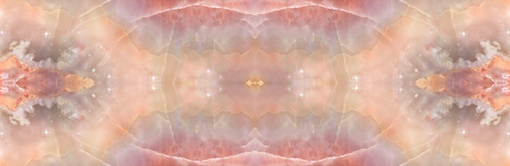 Glass Wall Panels - Laminated - Coral Cloud Onyx Backlit