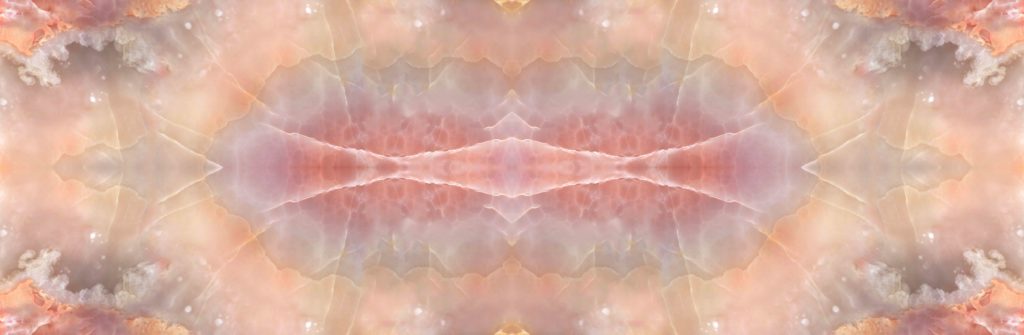 Glass Wall Panels - Laminated - Coral Cloud Onyx Backlit