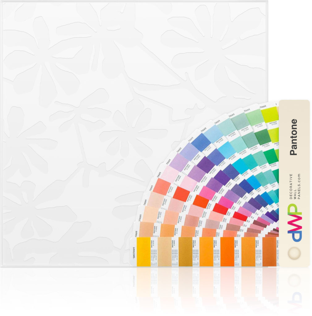 Glass Wall Panels - Etched - Daisies