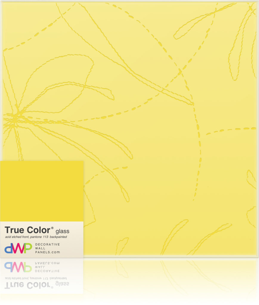 Glass Wall Panels - Etched & Backpainted - Dragonflies-Backpainted