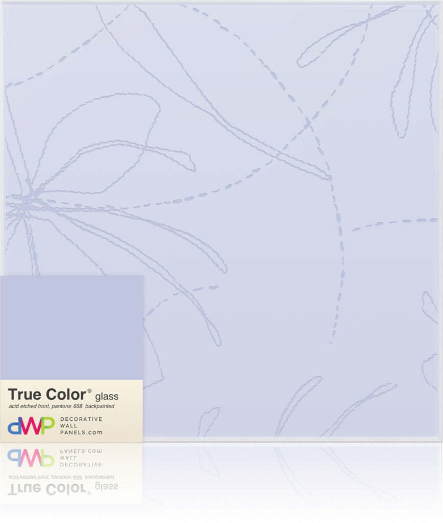 Glass Wall Panels - Etched & Backpainted - Dragonflies-Backpainted