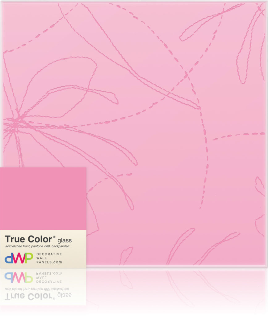 Glass Wall Panels - Etched & Backpainted - Dragonflies-Backpainted