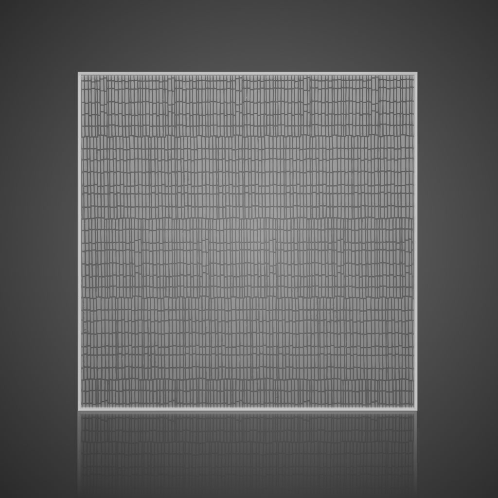 Glass Wall Panels - Etched - Farenheit