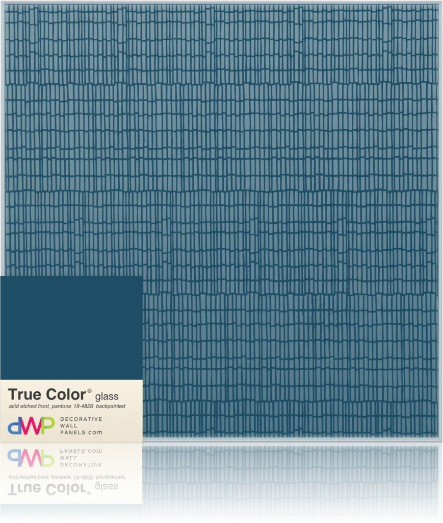  Glass Wall Panels - Etched & Backpainted - Farenheit-Backpainted