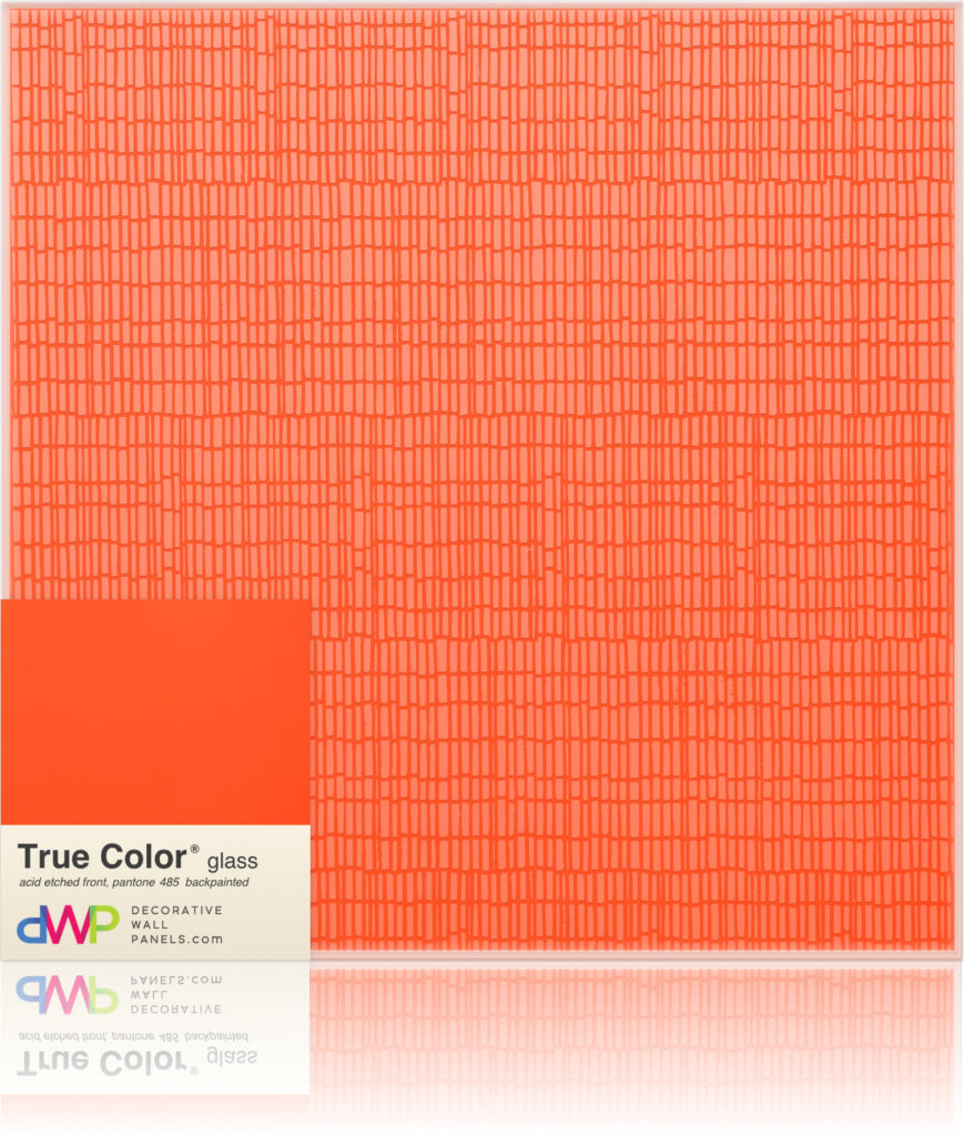  Glass Wall Panels - Etched & Backpainted - Farenheit-Backpainted