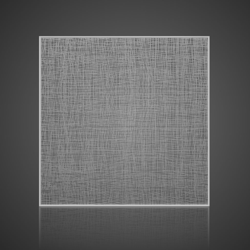 Glass Wall Panels - Etched - Fish-Net