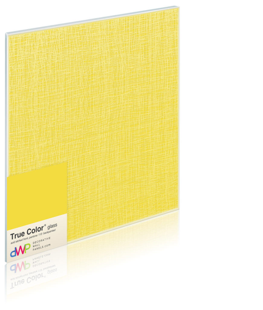  Glass Wall Panels - Etched & Backpainted - Fish-Net-Backpainted