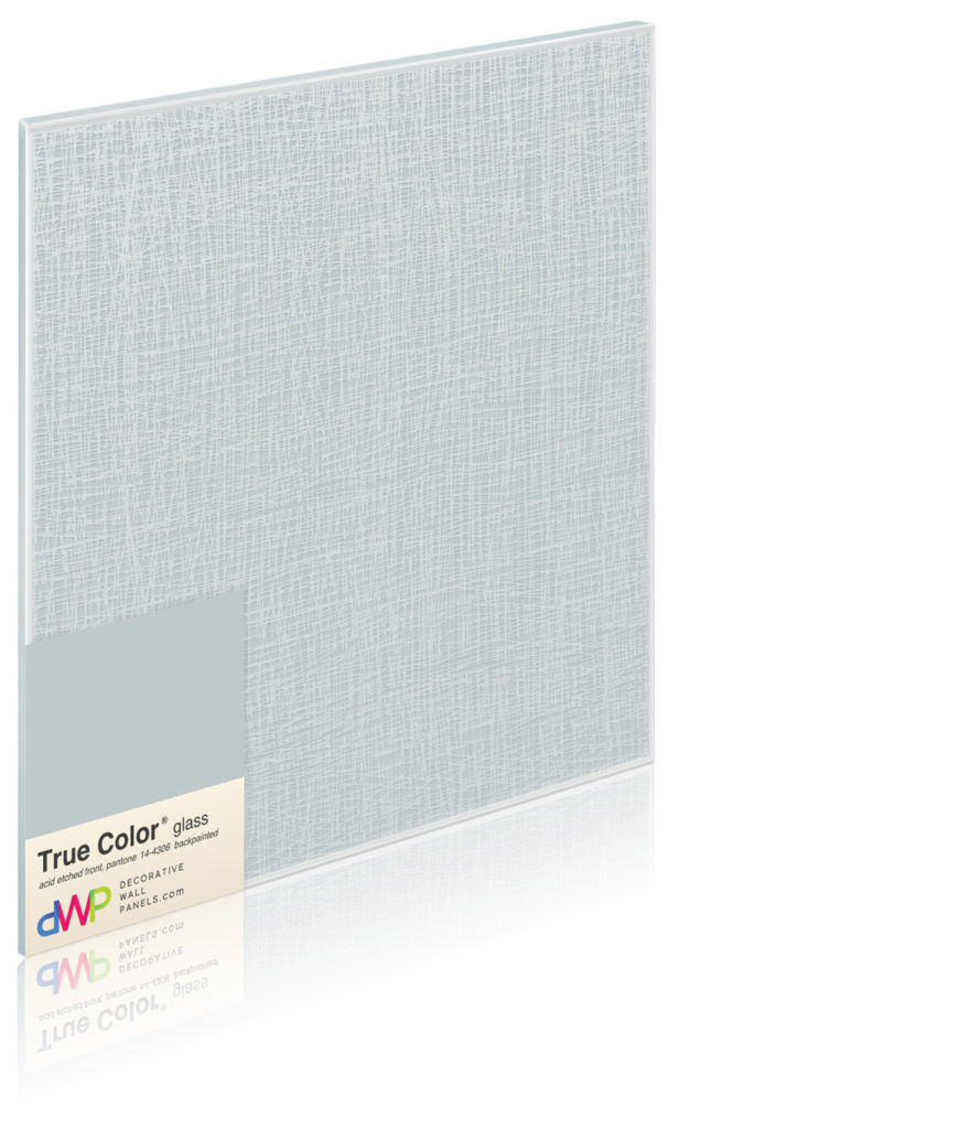  Glass Wall Panels - Etched & Backpainted - Fish-Net-Backpainted