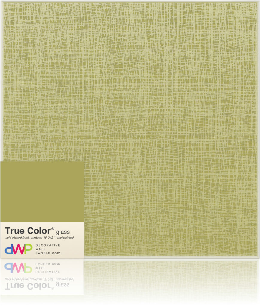  Glass Wall Panels - Etched & Backpainted - Fish-Net-Backpainted