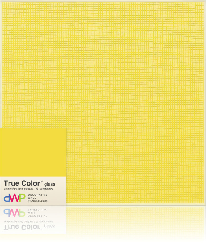 Glass Wall Panels - Etched & Backpainted - Gauze-Backpainted