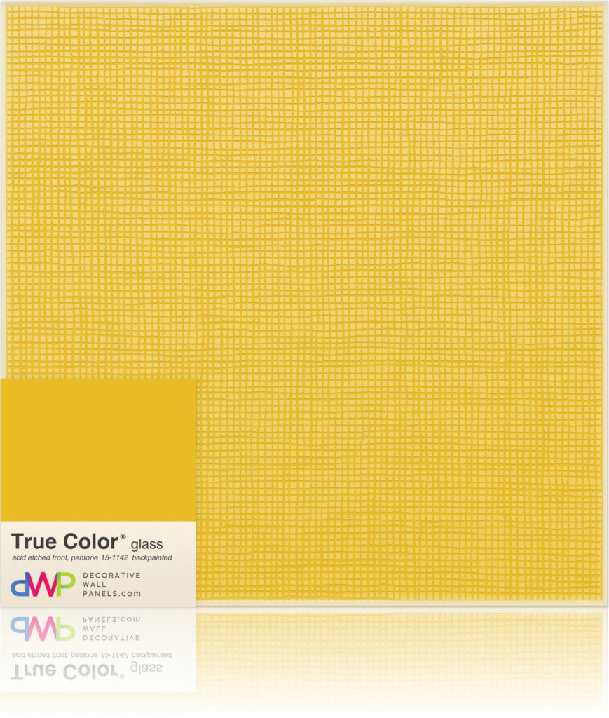 Glass Wall Panels - Etched & Backpainted - Gauze-Backpainted