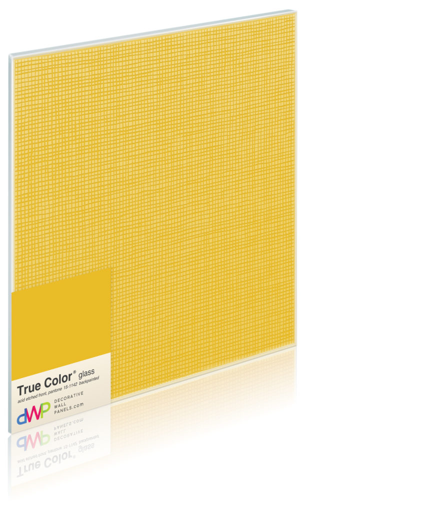 Glass Wall Panels - Etched & Backpainted - Gauze-Backpainted