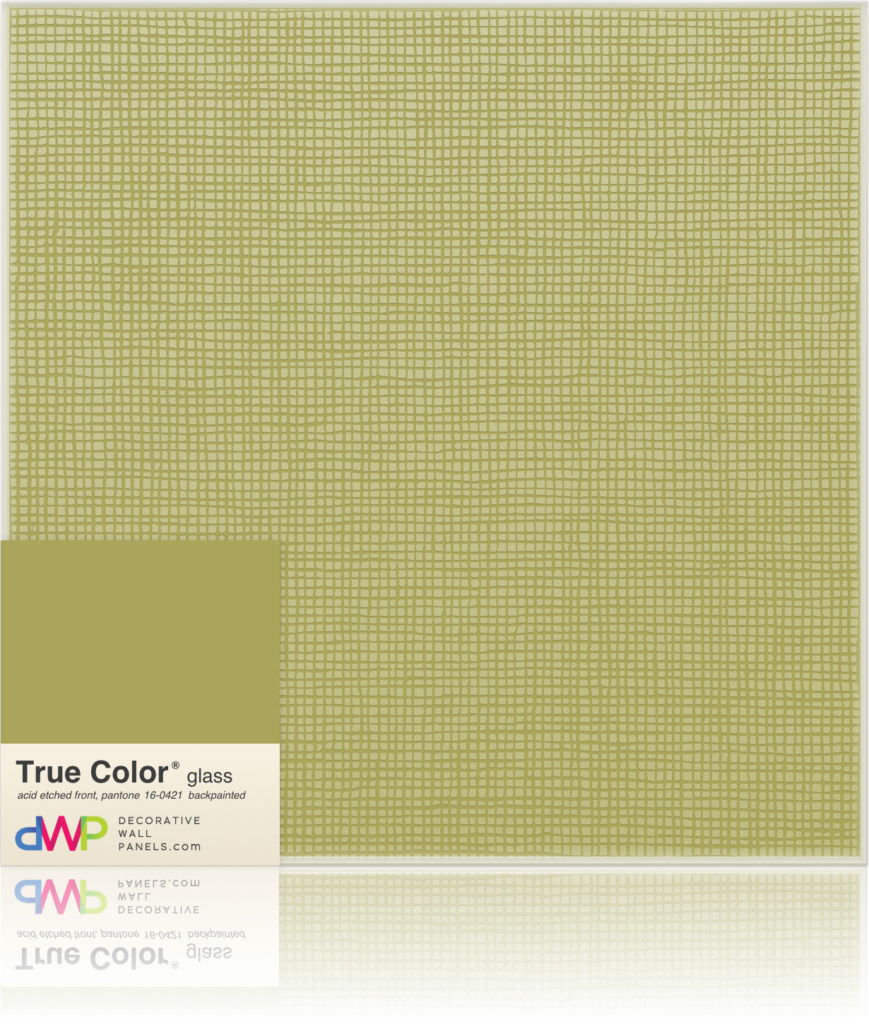 Glass Wall Panels - Etched & Backpainted - Gauze-Backpainted