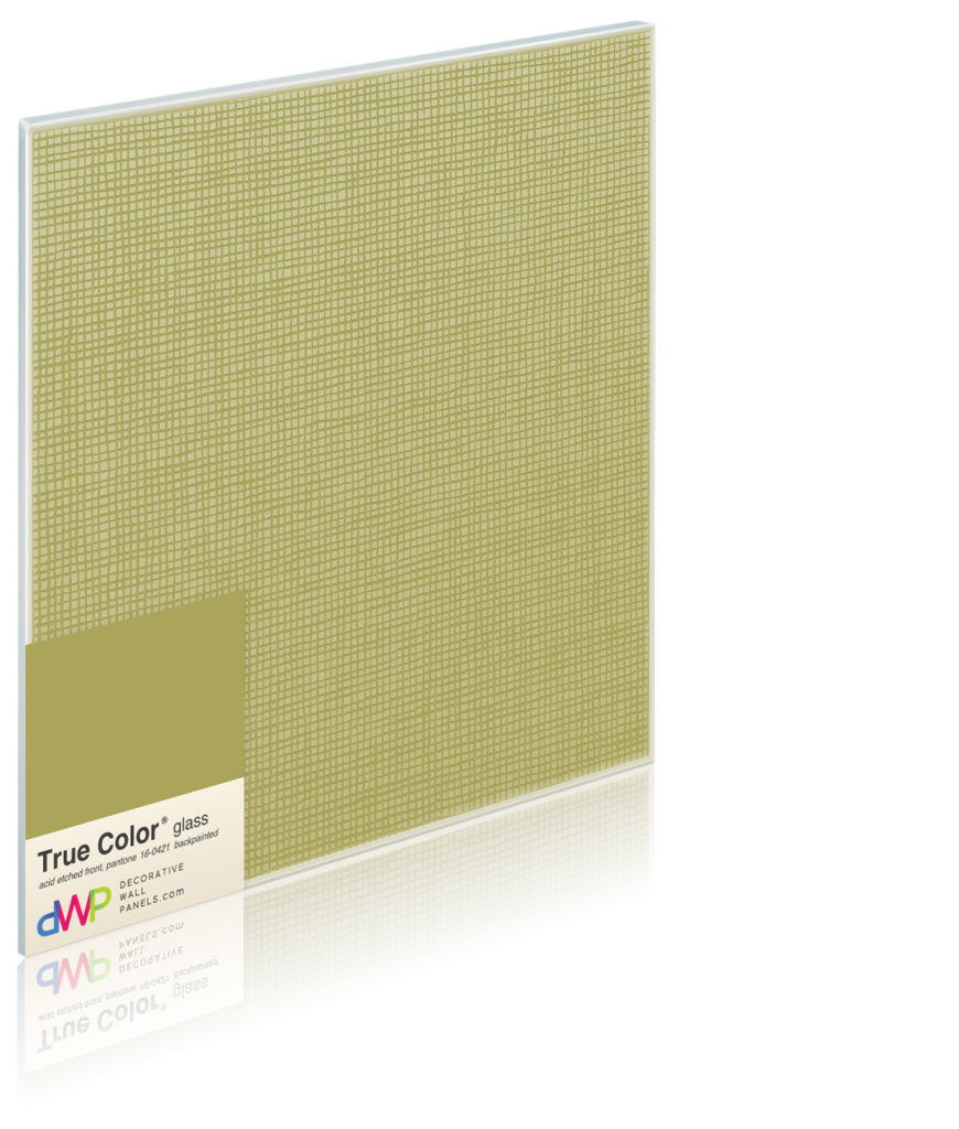 Glass Wall Panels - Etched & Backpainted - Gauze-Backpainted