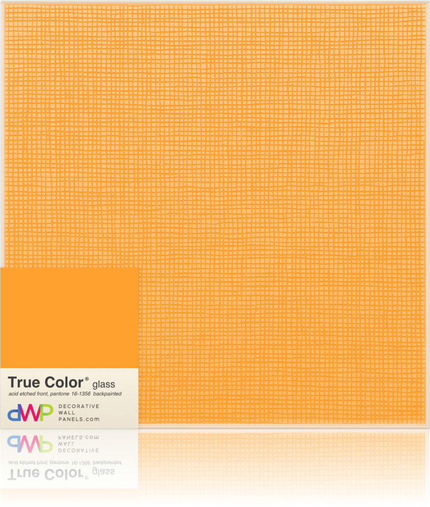 Glass Wall Panels - Etched & Backpainted - Gauze-Backpainted