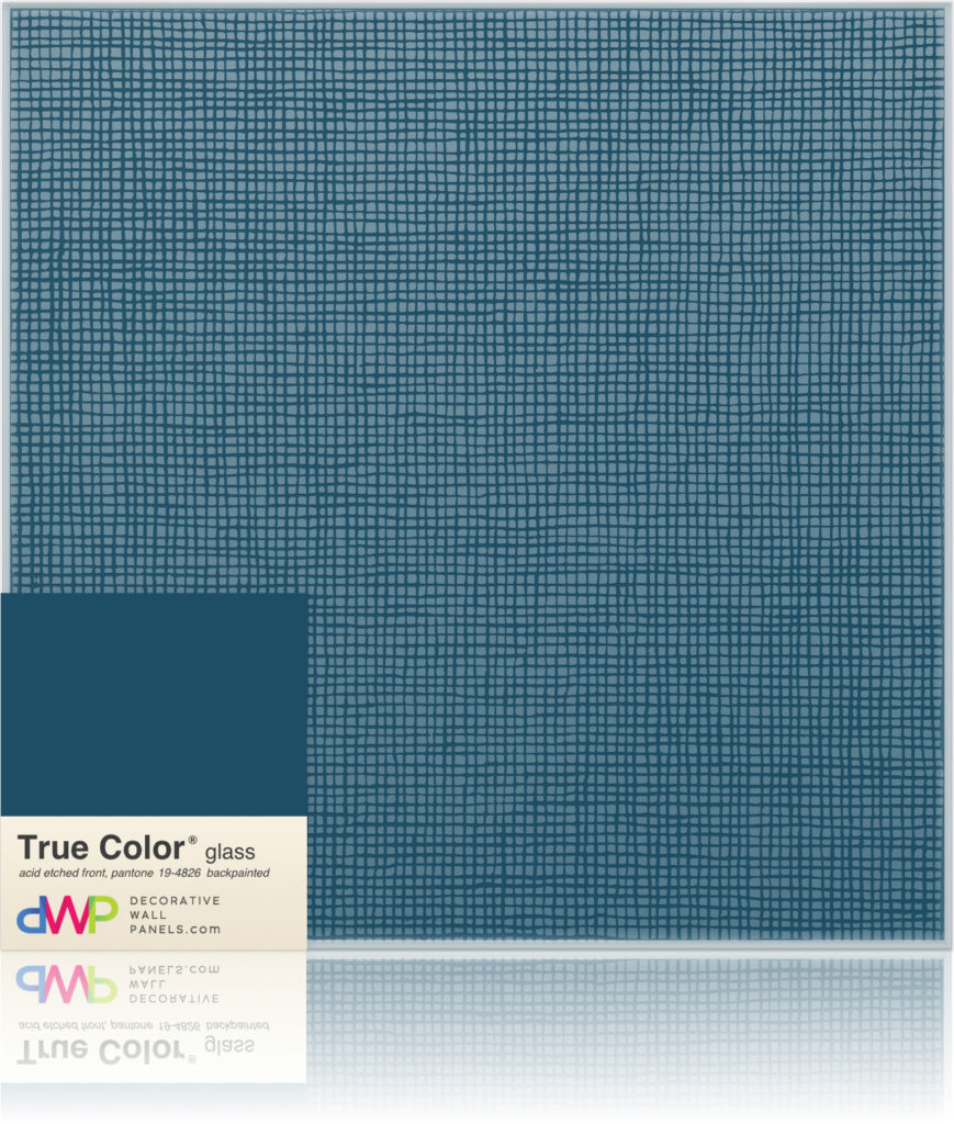 Glass Wall Panels - Etched & Backpainted - Gauze-Backpainted