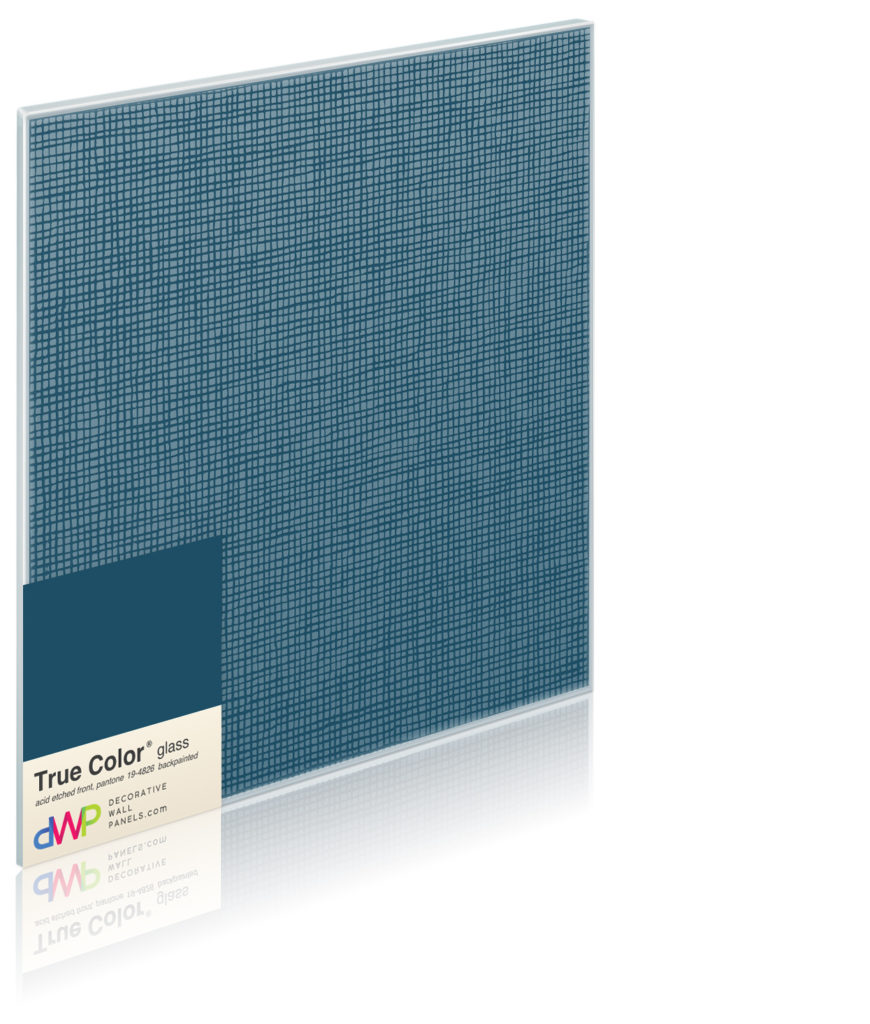 Glass Wall Panels - Etched & Backpainted - Gauze-Backpainted