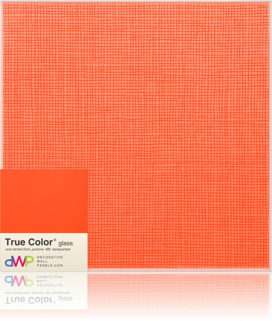 Glass Wall Panels - Etched & Backpainted - Gauze-Backpainted