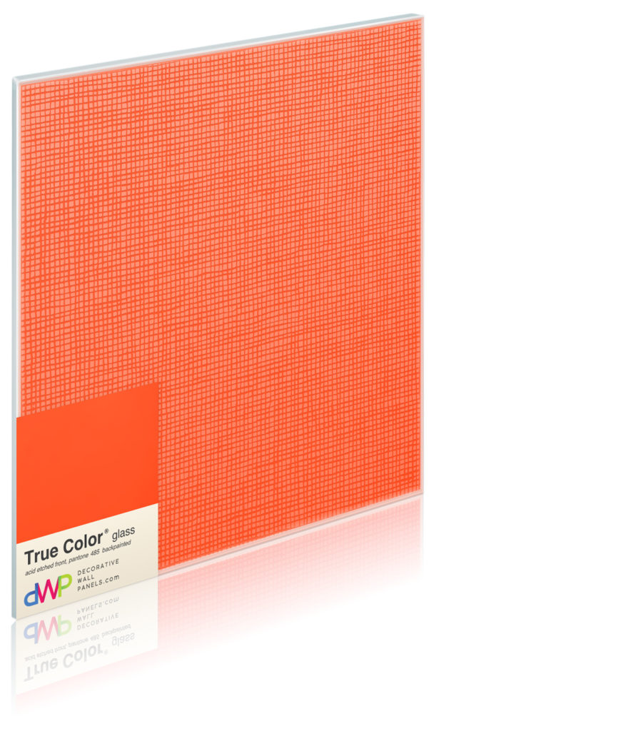 Glass Wall Panels - Etched & Backpainted - Gauze-Backpainted