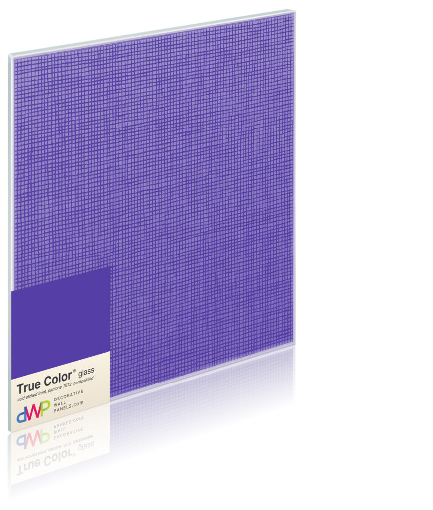 Glass Wall Panels - Etched & Backpainted - Gauze-Backpainted