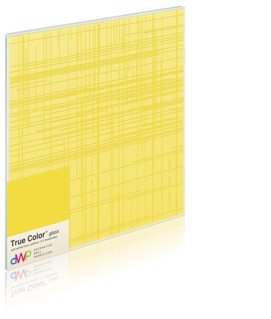 Glass Wall Panels - Etched & Backpainted - Graph-Backpainted