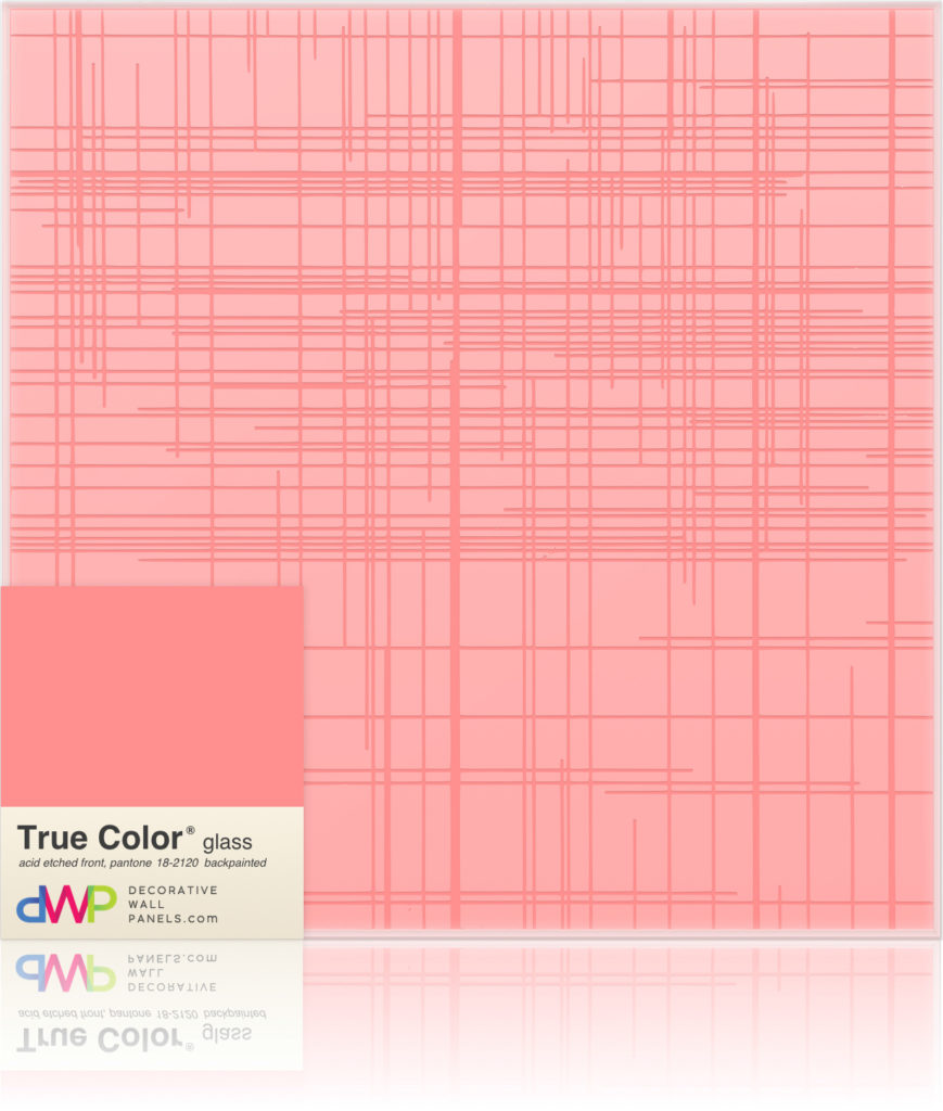 Glass Wall Panels - Etched & Backpainted - Graph-Backpainted