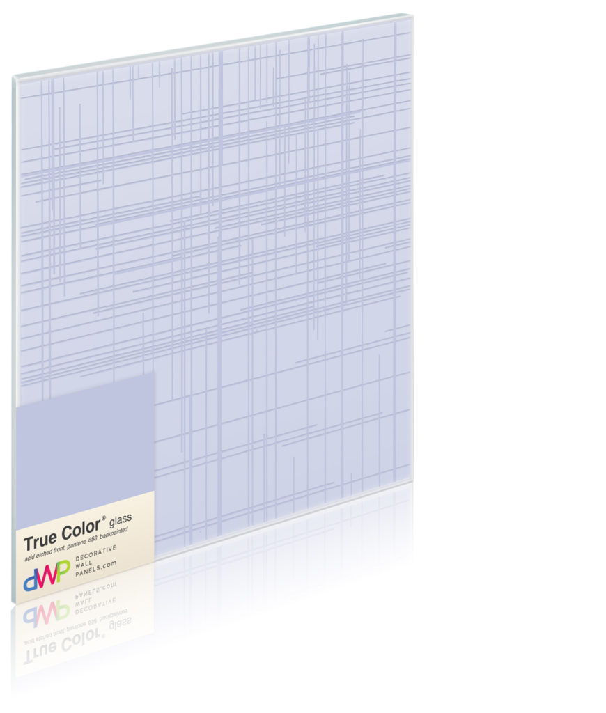Glass Wall Panels - Etched & Backpainted - Graph-Backpainted