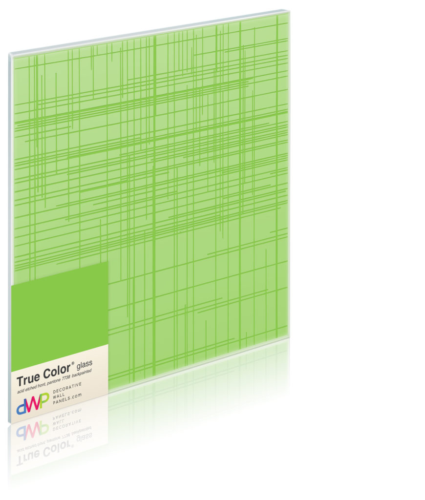 Glass Wall Panels - Etched & Backpainted - Graph-Backpainted