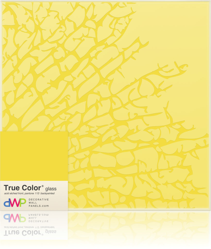  Glass Wall Panels - Etched & Backpainted - Kelp-Backpainted