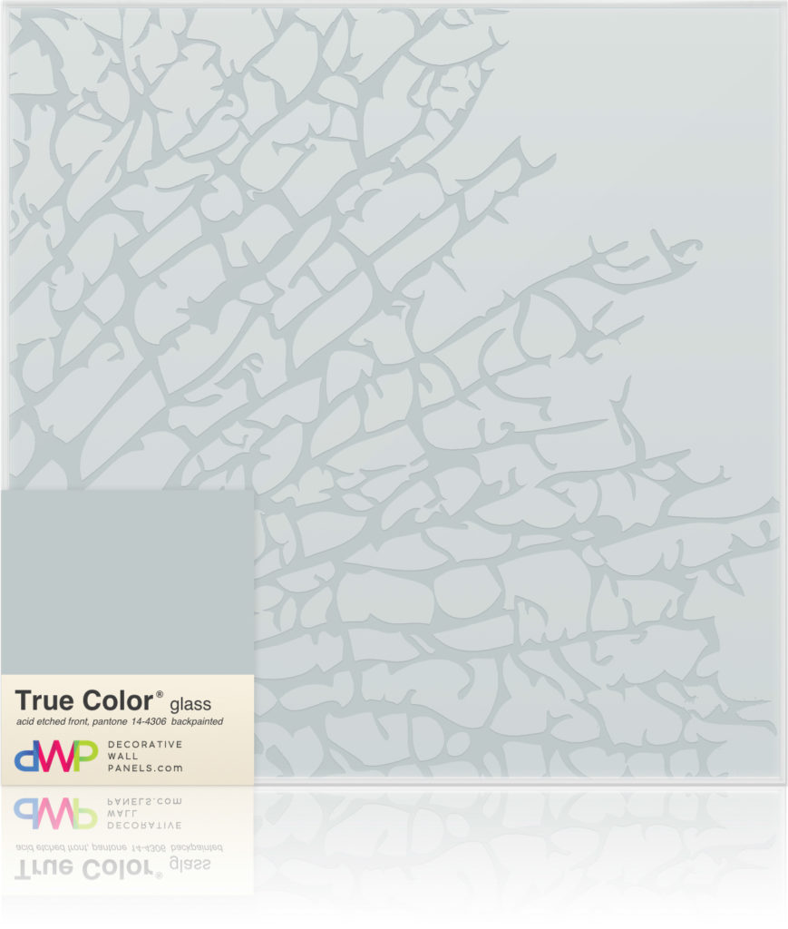  Glass Wall Panels - Etched & Backpainted - Kelp-Backpainted